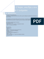 Elaboración de VentanaCorrediza de Aluminio