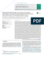 Comparing The Effects of High Vs Low Nitrate On The Health, Performance, and Wealfare of Juvenile Rainbow Trout Within Water Recirculating Systems