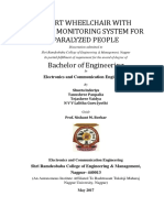Smart Wheelchair With Health Monitoring System For Paralyzed People