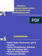 Faktor Faktor Perkembangan