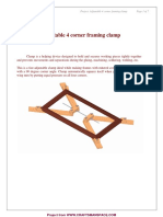 Adjustable 4 Corner Framing Clamp Plan PDF