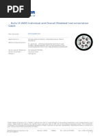 Ficha Técnica - Cable de Instrumentación