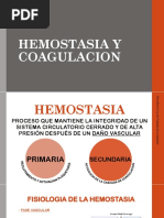 Hemostasia y Coagulacion