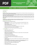 Basic Power System Protection - Info 2017