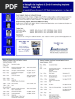 Advanced Techniques Using Facial Implants & Body Contouring Implants