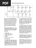 Music Operated Dancing LEDs