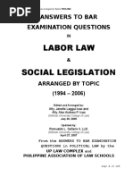 Labor Law Qa 1994-2006