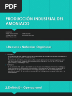 Producción Industrial Del Amoniaco