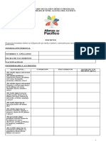 Formulario Medico Etapa 1 Inscritos PDF