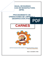 Manual de BPM y Poes - Carnes - Industrias Alimentarias 2017