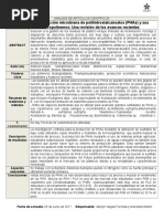 Articulo. Produccion de PHA y Sus Coopolimeros, Ultima Revision