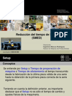 SET-UP REDUCTION SMED. by Osiel Guerra