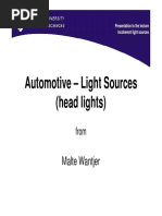 Automotive Light Sources MalteWantjer