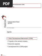 Clean Development Mechanism (CDM) Quick Overview: Catherine Martin-Robert