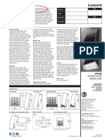 Cooper Lightinglumark Crosstour Maxx Td514005en Sss Cutsheet