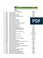 Construction Ledger