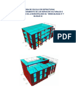 Memoria de Calculo Estructural - Cálculos Con Etabs 9