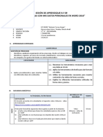 Sesion 09 - Creando Tablas Con Mis Datos Personales en Word 2016