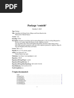 Circular Fit by Several Algorithms in R