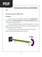 Non Linear Analysis