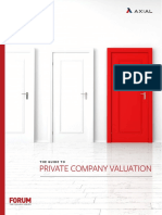 The Guide To Private Company Valuation