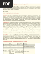 In What Context Are Terms Pledge, Hypothecation and Mortgage Used