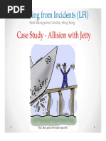 Master Case Study Allision With Jetty