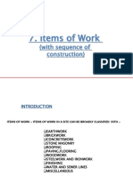 Lec.2-3 - Main Items of Work & Units