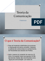 Teoria Da Comunicação - Introdução