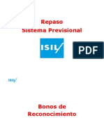 Sistema Previsional ISIL - Repaso Ex Final