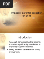 Highlighting Parent Involvement