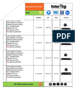 Value Top CCTV Price List May 2016