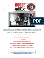 20 Consideraciones Tacticas para Bomberos PDF