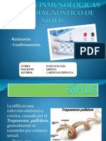 PRUEBAS INMUNOLÓGICAS EN EL DIAGNOSTICO DE SIFILIS