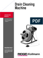 Manual Servicio Riggid K-375