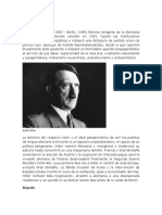 Biografia Adolfo Hitler