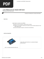 Los Módulos de Radio NRF2401 - Tutoriales Arduino