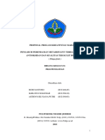 Proposal Progam Kreativitas Mahasiswa