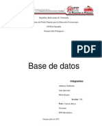 El Mundo de Las Bases de Datos y Los Sistemas Manejadores de Base de Datos