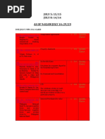 July Case List