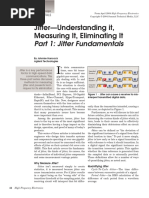 Jitter-Understanding It, Measuring It, Eliminating It Part 1: Jitter Fundamentals