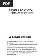 Didactica de Escuela Dominical