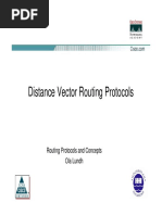 Distance Vector Routing Protocols