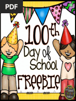 100thDayofSchoolFreebiePrintables PDF