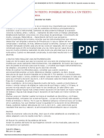 Cristina Valbuena Cómo Armonizar Un Texto. Ponerle Música A Un Texto