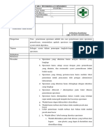 Sop Cara Penerimaan Spesimen