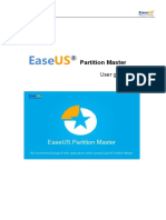 EaseUS Partition Master User Guide