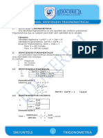 Identidades Trigonometricas - Teoria
