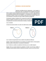 Inferencia Con Dos Muestras