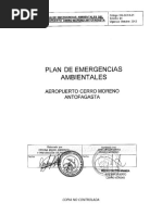 Plan de Emergencias Ambientales No Controlada